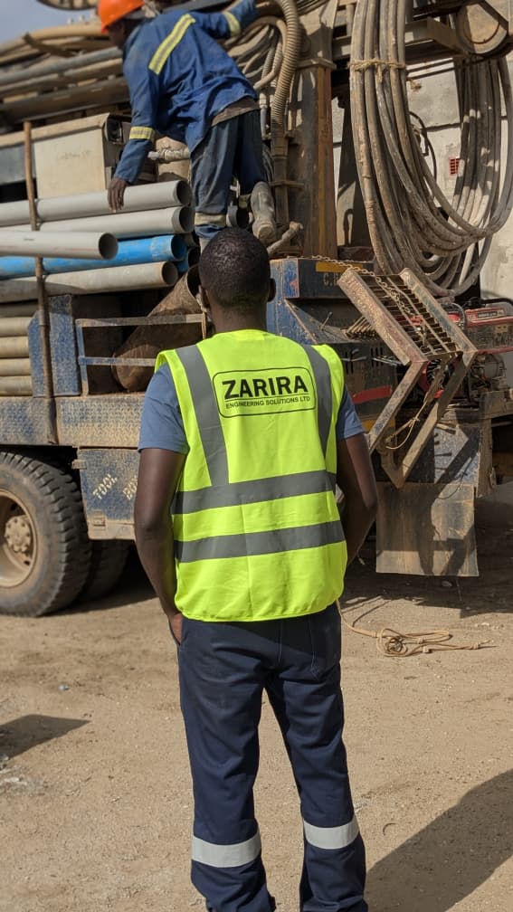 Construction site engineer