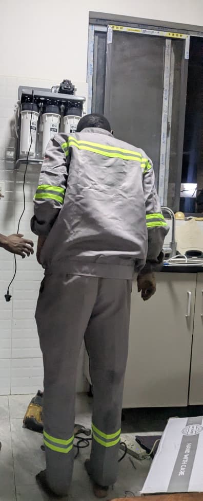 Technician commissioning equipment